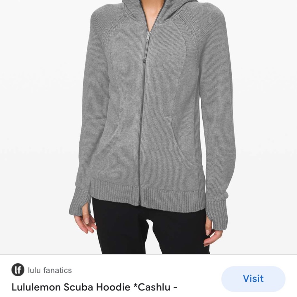 Lululemon Cashlu scuba hoodie